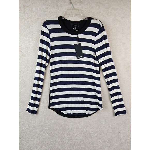 Red 23 Women's Contrast Back Long Sleeve Shirt Size M - Picture 1 of 3